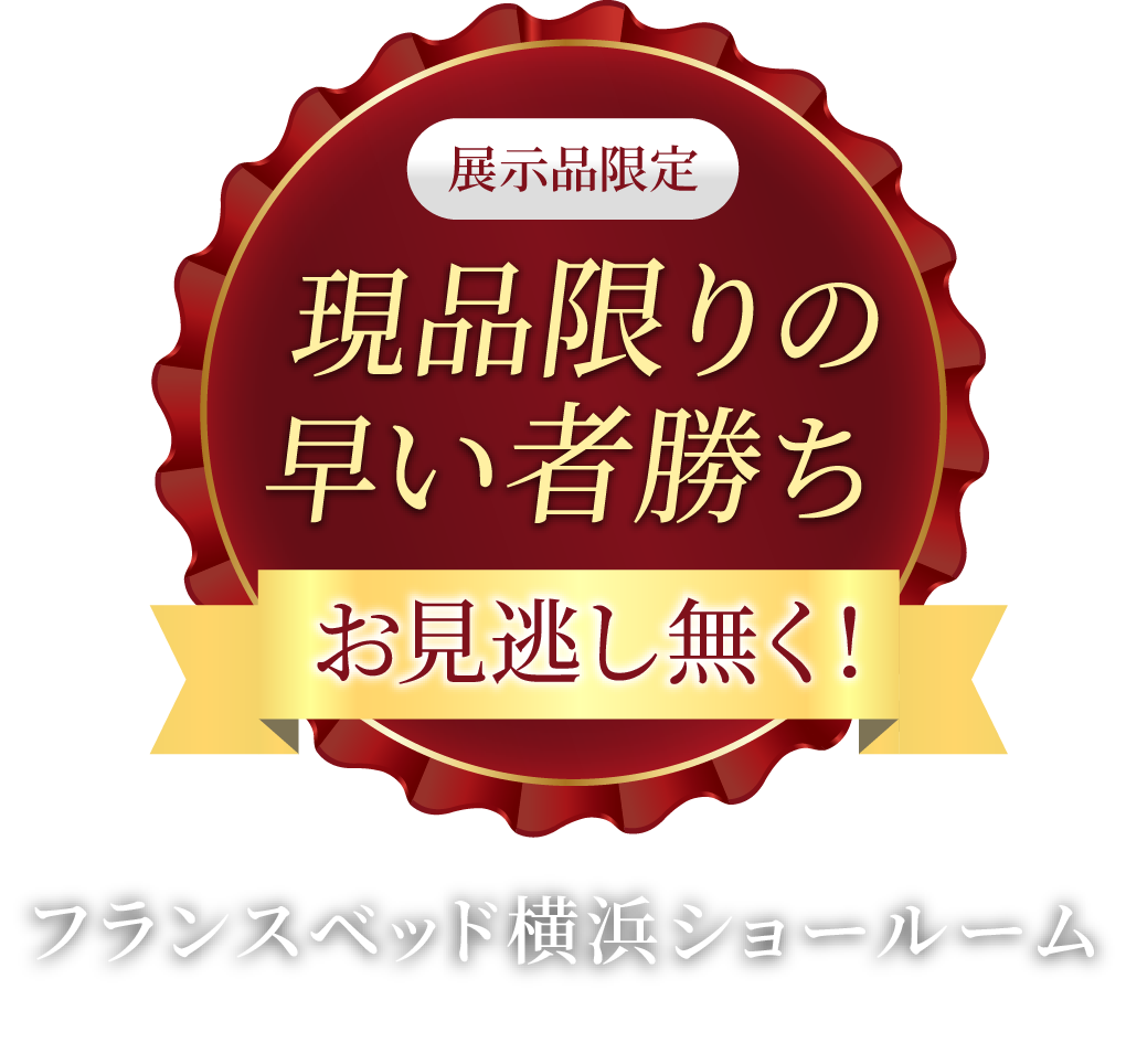 展示品限定 現品限りの早い者勝ち お見逃し無く！ フランスベッド横浜ショールーム